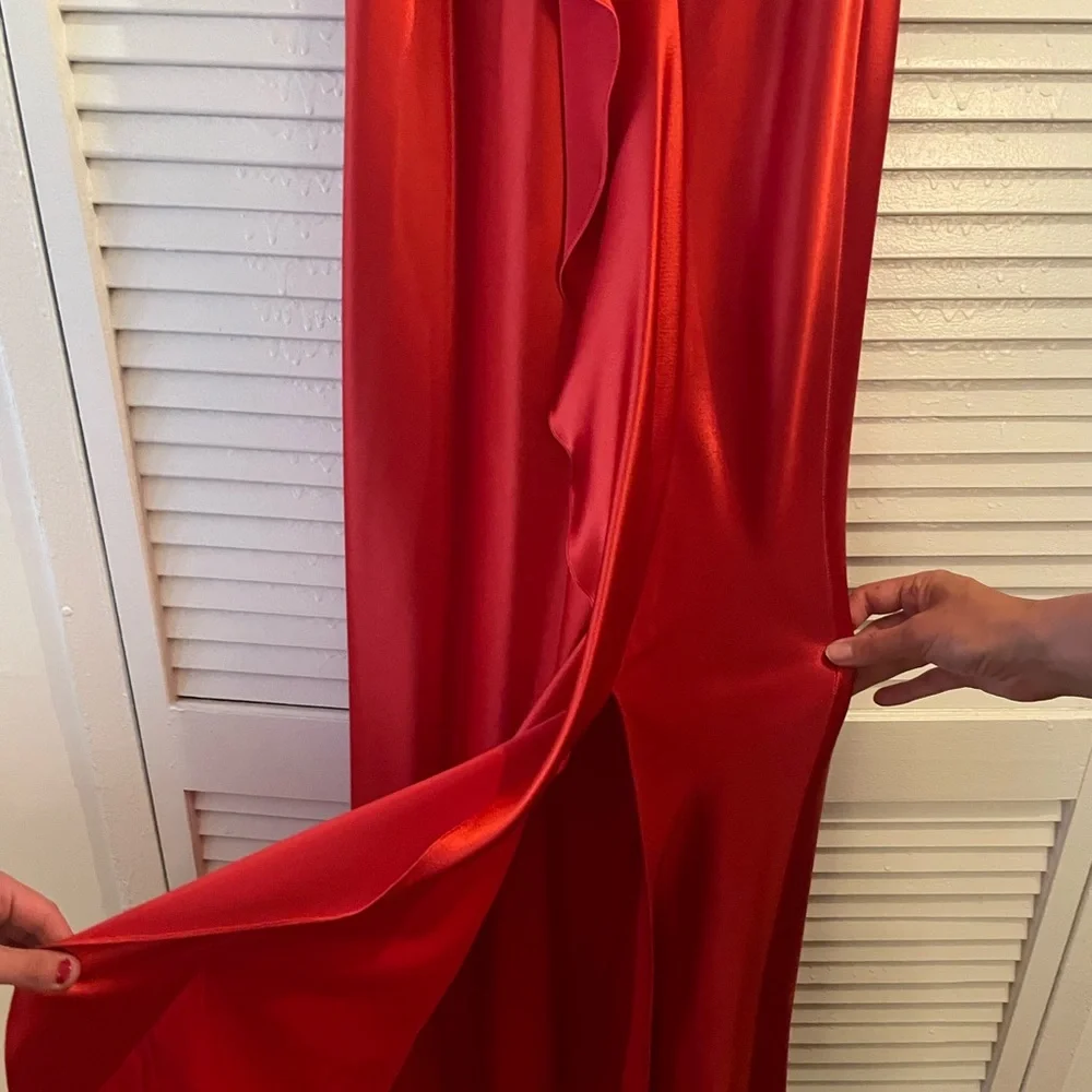 Mestiza Red Midi Dress - Picture 5 of 6